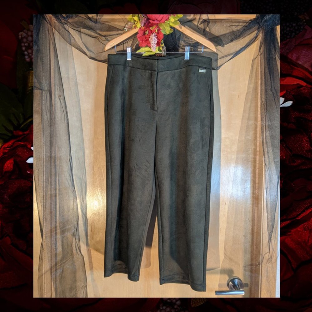 MARC New York Emerald Green Crop Pants_Size 14